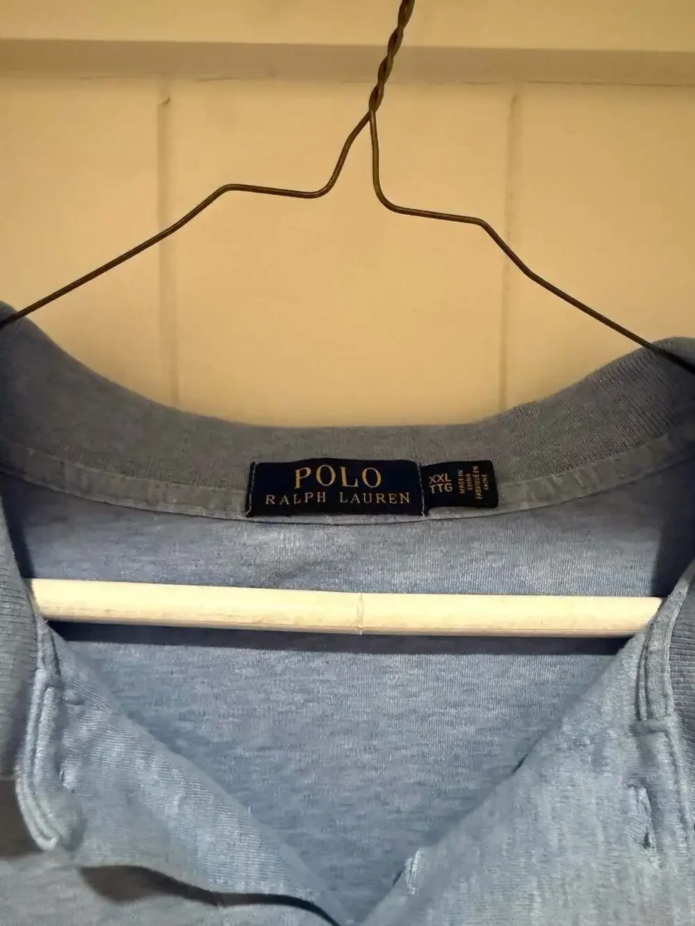Polo Ralph Lauren Heather Blue Polo Shirt